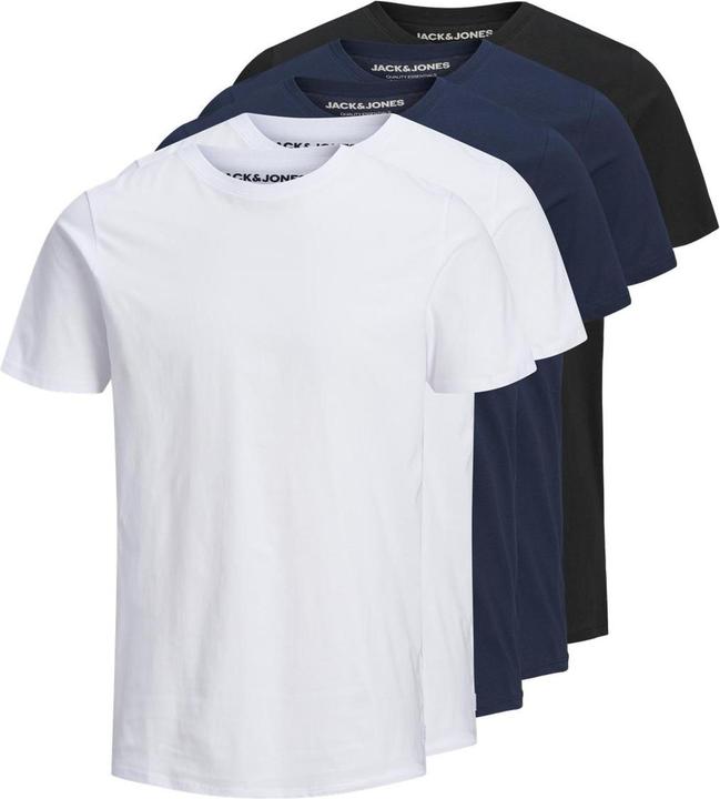 Produktbild Jack & Jones 5er-Pack Bio-Baumwolle T-Shirt (XS)