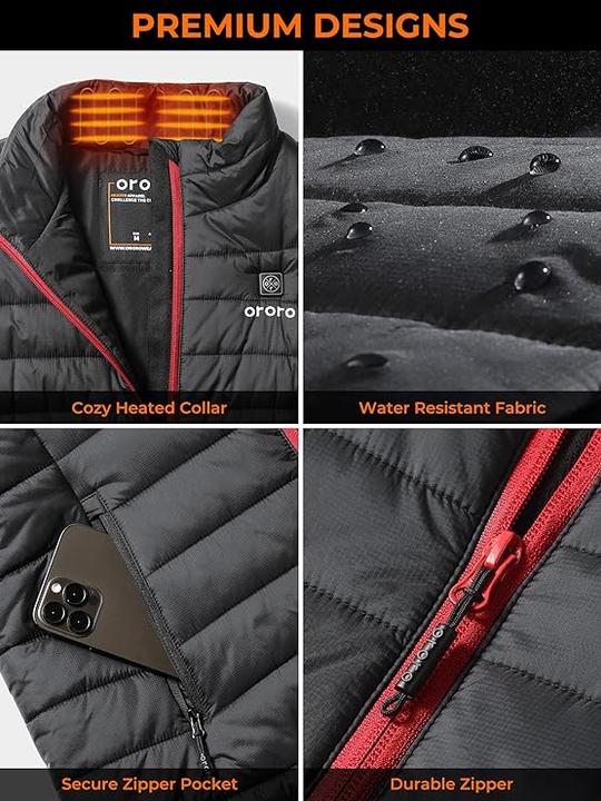 Image du produit Ororo Gilet chauffant pour femme (XS)