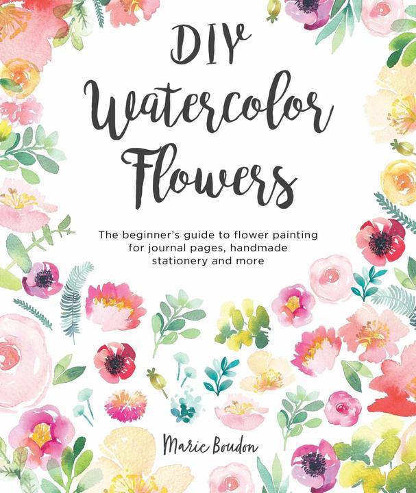Image du produit DIY Watercolour Flowers (Anglais, Marie Boudon, 2019)
