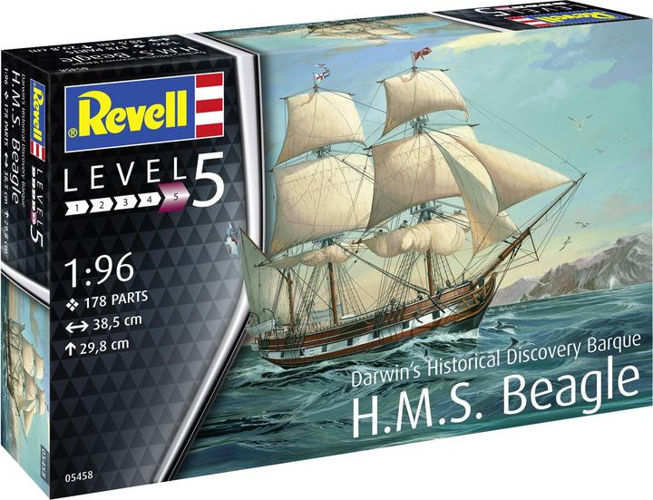 Actual product image Revell H.M.S. Beagle