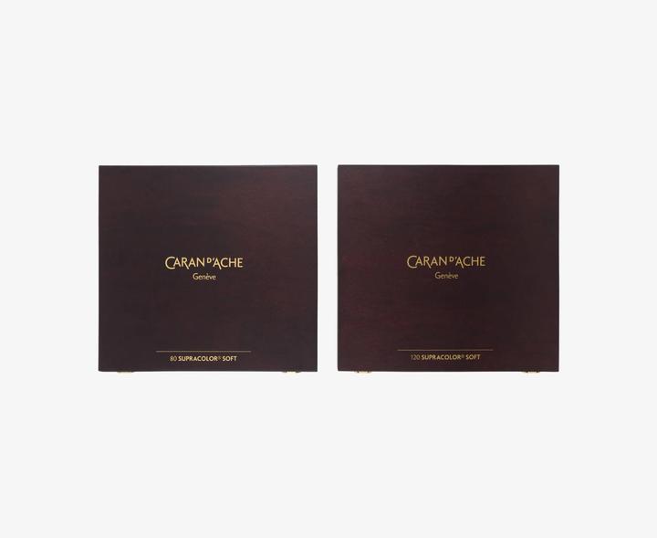 Produktbild Caran d'Ache Supracolor Aquarelle Holzkoffer (Mehrfarbig, 80 x)