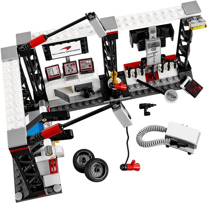 Image du produit LEGO Speed Champions L'arrêt au stand McLaren Mercedes (75911, LEGO Speed Champions)