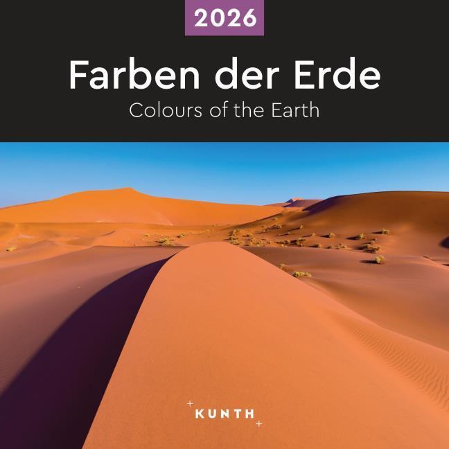 Immagine prodotto Farben der Erde - Broschurkalender 2026 (Copertina rigida, Tedesco)
