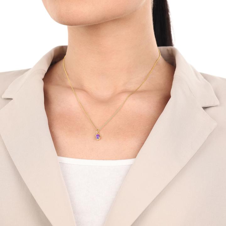Produktbild Amor Anhänger für Damen, 925 Sterling Silber, Glas (Silber 925)