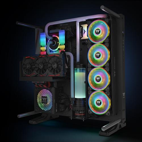 Produktbild Thermaltake Riing Quad 12 RGB PWM Single Pack (no controller) (120 mm, 1 x)