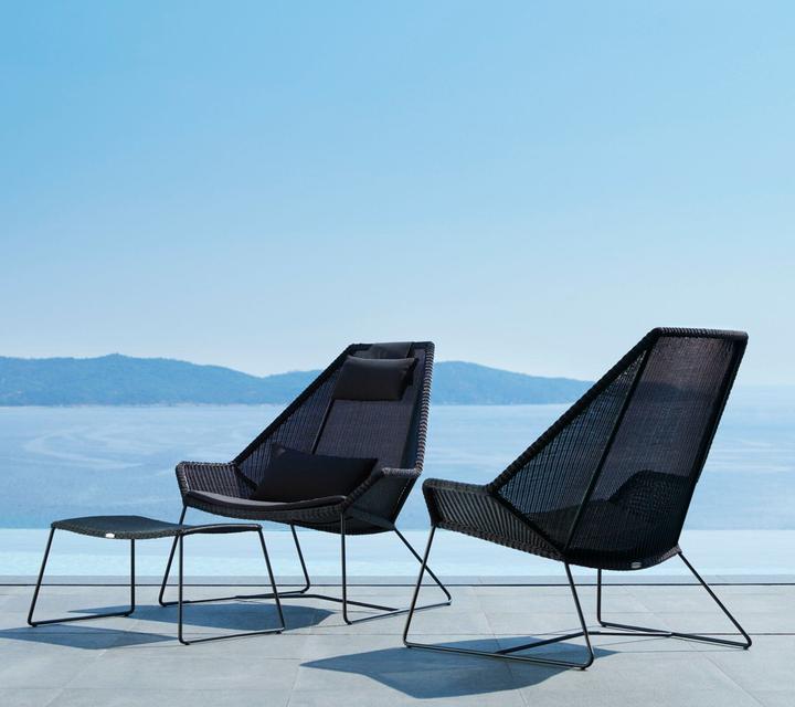 Image du produit Cane-line Breeze Fauteuil de jardin Lounge Haut dossier, coussins non inclus