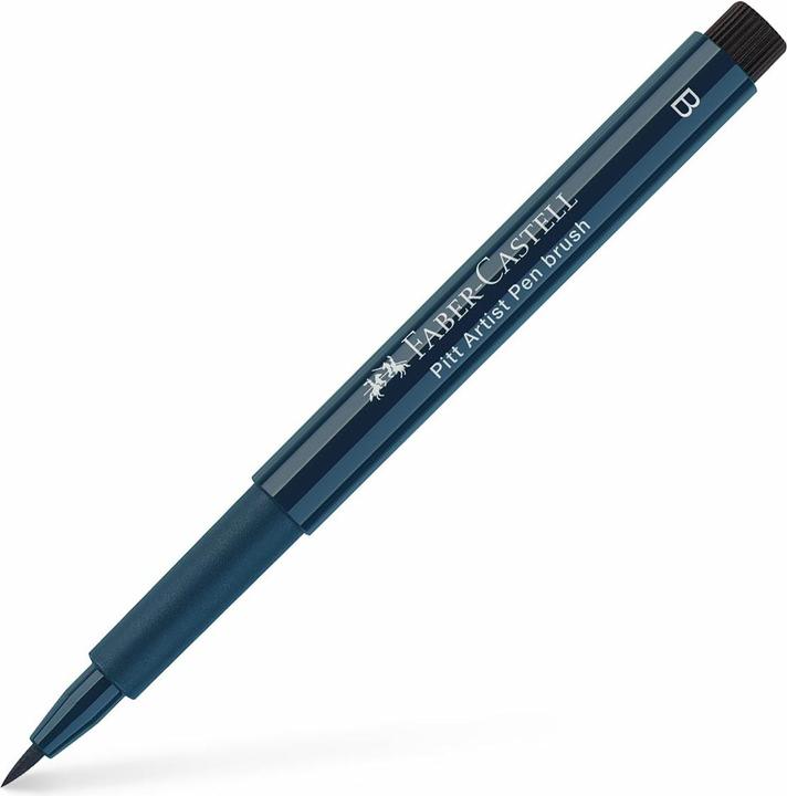 Actual product image Faber-Castell FABER-CA. Pitt Artist Pen Brush 2.5mm 167457 indigo dark (Indigo dark, 1 x)