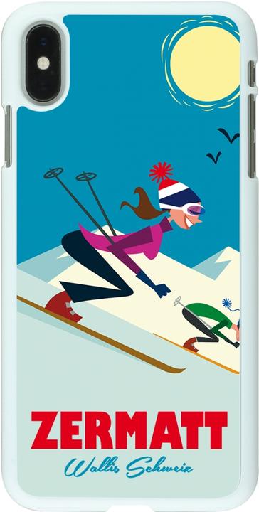 Actual product image PhoneLook Cover white Zermatt Ski Downhill (Apple iPhone XS Max)
