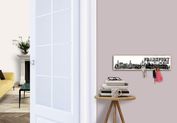 Actual product image Trenddeko Frankfurt skyline (40 x 10 cm)