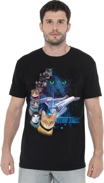 Image du produit - T-shirt FELINE GALAXY - Homme (3XL)