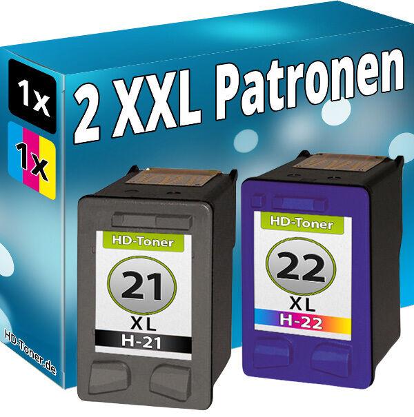Immagine prodotto Druckfuxx TINTE PATRONEN für HP 21+22 XL DESKJET 3920 3940 D1360 D1460 D1560 D23