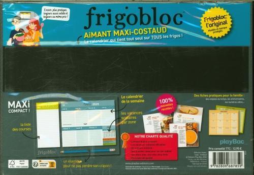 Actual product image Frigobloc hebdomadaire 2025 (Hardcover, French)