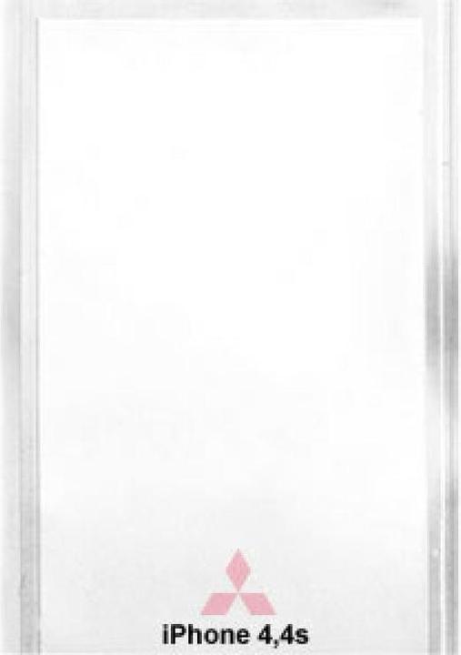 Actual product image OEM Mitsubishi OCA Sticker for iPhone 4,4s (Adhesive film, iphone 4S, iphone 4)