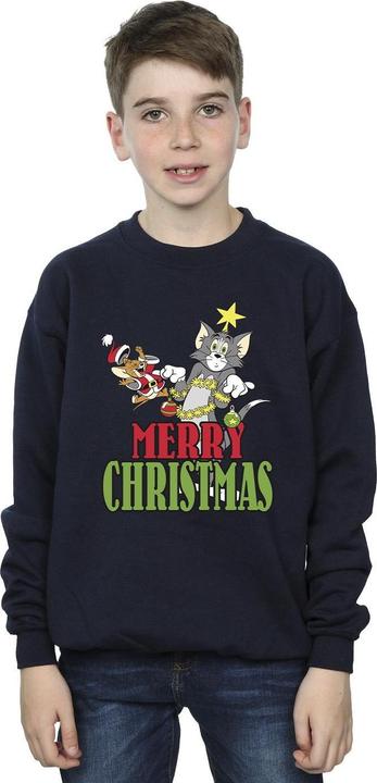 Image du produit Tom & Jerry - Sweat MERRY CHRISTMAS BAUBLES - Garçon (140, 146)
