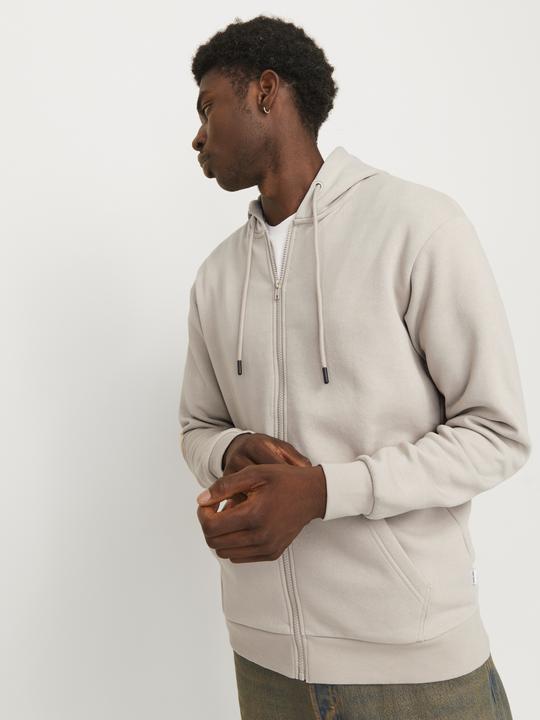 Actual product image Jack & Jones Plain zip hoodie Zip hoodie Zip hoodie (L)