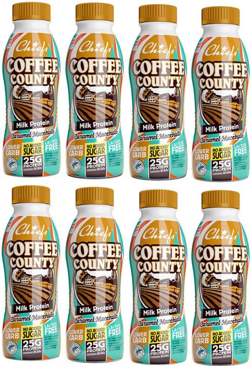 Immagine prodotto Chiefs Milk Protein (Caffè caramello, 8 x)