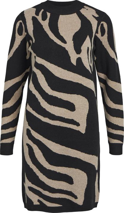 Object Print Strickkleid