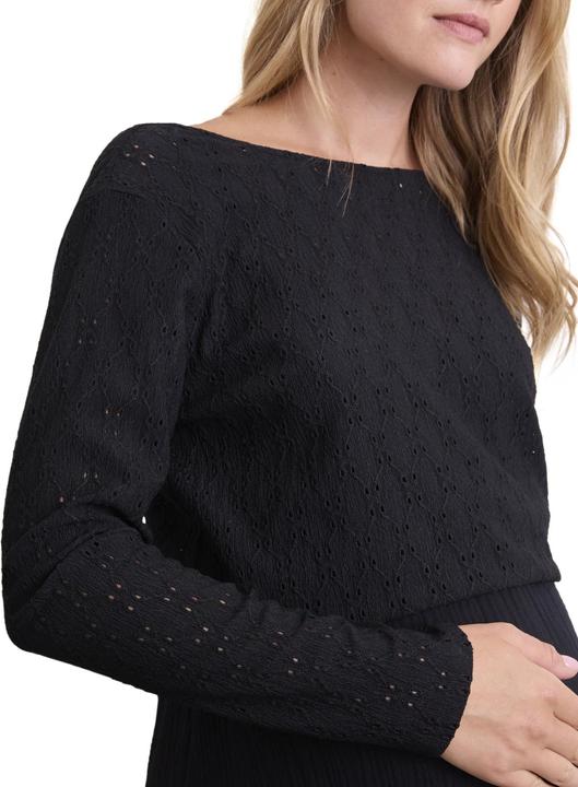 Produktbild Vertbaudet Wende-Shirt für Schwangerschaft & Stillzeit, Lochstickerei (W32/L34)