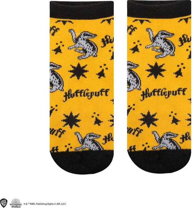 Actual product image Cinereplicas Harry Potter: Hufflepuff (3 pairs) (pack of 3, 40)