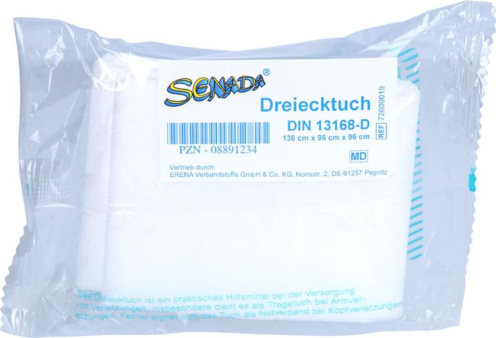 Produktbild Senda Senada Dreiecktuch DIN 13168-D, 1 St