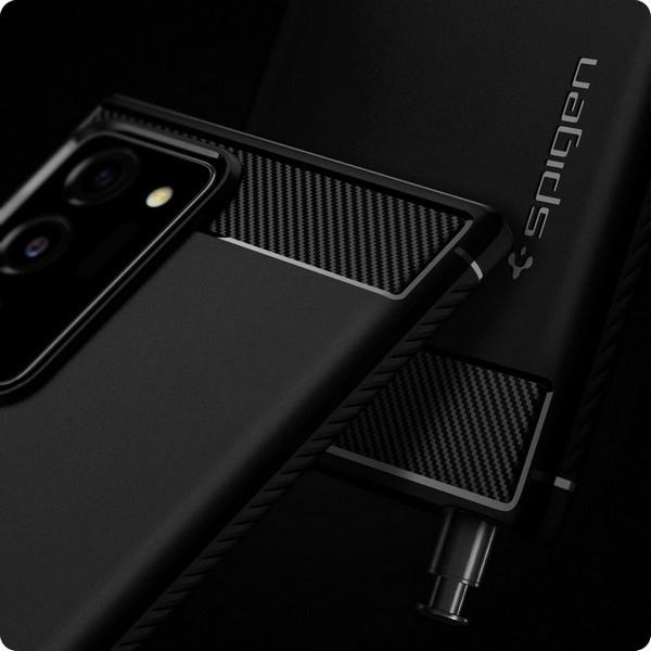 Actual product image Spigen rugged army (Samsung Galaxy Note 20 Ultra 5G)