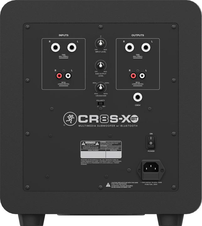 Actual product image Mackie CR8S-XBT (Subwoofer active, Pair)