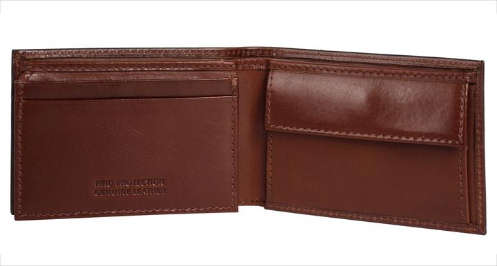 Actual product image Bugatti Nobile wallet RFID protection leather 10.5 cm