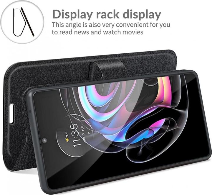 Produktbild Screenguard Motorola Edge 20 Lite Leather Guard Lederhülle (Motorola Edge 20 Lite)