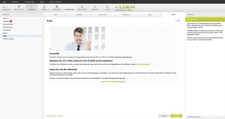 Produktbild Lexware Taxman 2020 (1 User, 12 Monate)