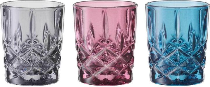 Produktbild Nachtmann Noblesse Stamper Vintage Colors (0.55 dl, 3 x, Schnapsgläser + Shotgläser)