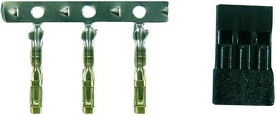 Actual product image Jamara Servo socket kit JR verg. VE 1