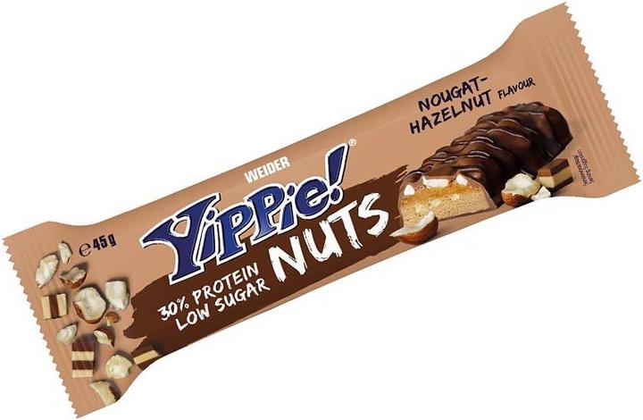 Actual product image Weider Yippie! Nuts Bar (45g) (Caramel peanut butter, 45 g)