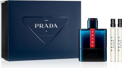 Actual product image Prada Luna Rossa Ocean 100ml Set Eau de Toilette 100ml + 2x Eau de Toilette 10ml (Eau de toilette, 120 ml)