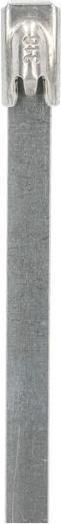 Image du produit Csdk SL Colliers de serrage en acier inoxydable 316, avec bille de fermeture 7,9x266mm - (100 pièces) (Serre-câbles métalliques, 266 mm, 50 pcs)