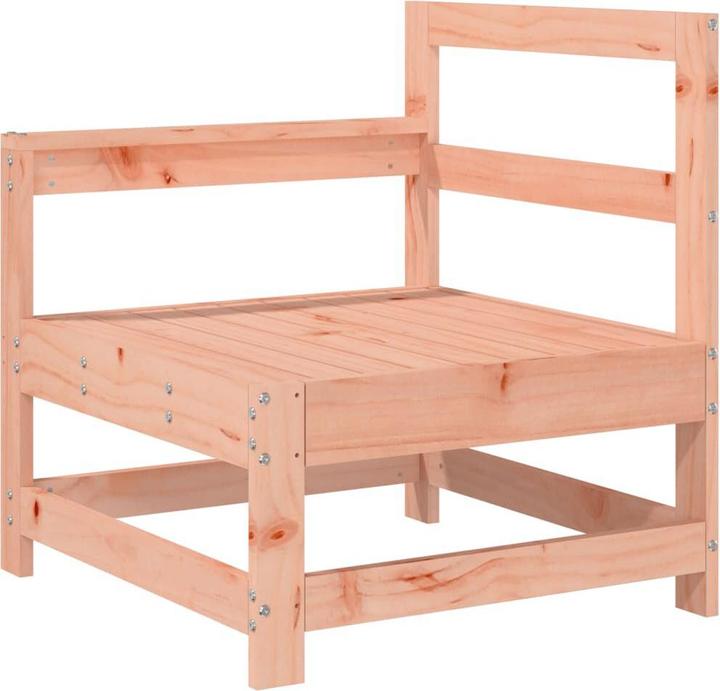 Actual product image VidaXL 3-piece garden lounge set solid wood Douglas fir, material