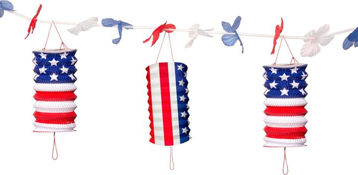 Immagine prodotto Folat Ghirlande Party USA Lampion 3,6 mtr