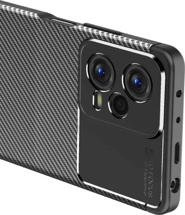 Actual product image Screenguard Xiaomi Redmi Note 12 Pro 5G Cover Carbon Design TPU Case (Xiaomi Redmi Note 12 Pro 5G)