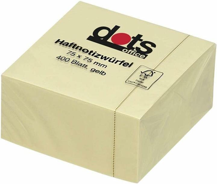 Immagine prodotto Dots Sticky notes standard giallo 1 cubo (7,5 x 7,5 cm)