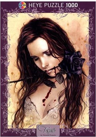 Produktbild Heye Dark Rose Favole by Victoria Francés (1000 Teile)