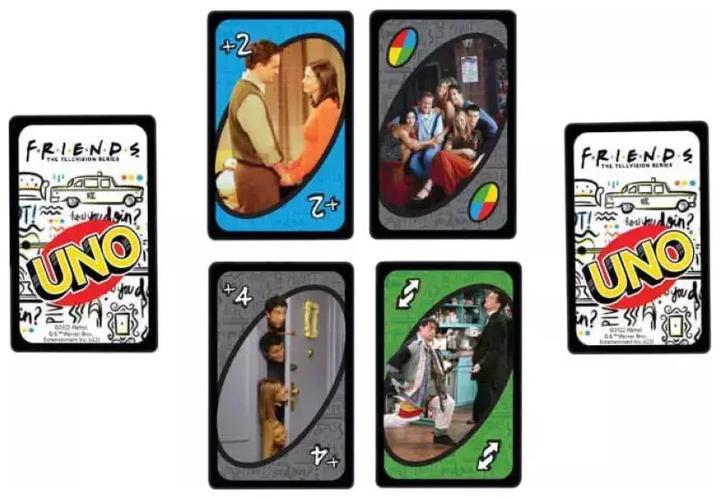 Image du produit Mattel Jeu UNO Friends (Anglais)