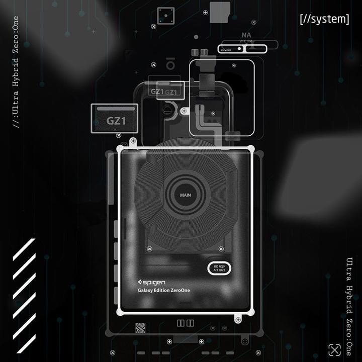Actual product image Spigen Ultra Hybrid case for Sony Xperia 5 V - Zero One (Sony Xperia 5 V)