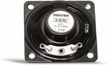 Produktbild Visaton Miniature Speaker, 40mm, square, 8 ohm