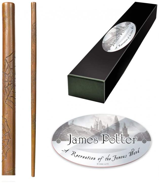 Actual product image Noble Collection Harry Potter Zauberstab James Potter (Charakter-Edition)