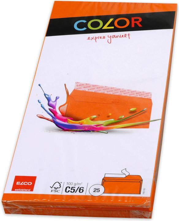 Image du produit Elco Enveloppe de lettre - COLOR OPTIFIX (C5, C6, 25 x)