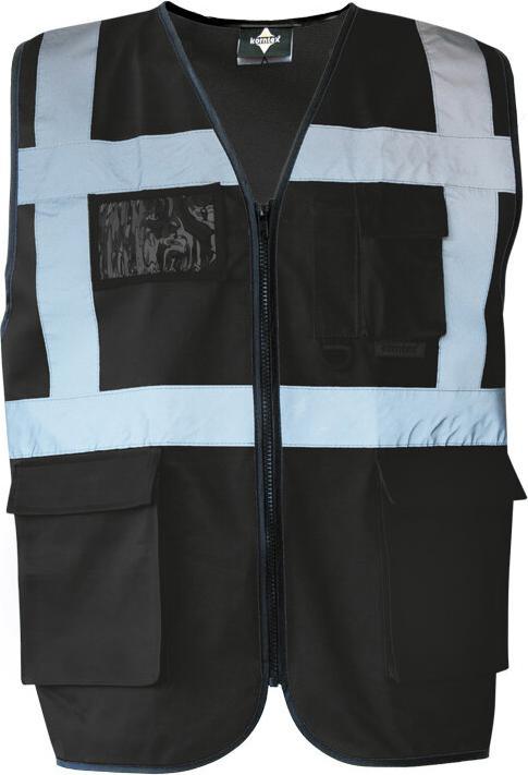 Produktbild Korntex Multifunktionsweste Schwarz L (L)