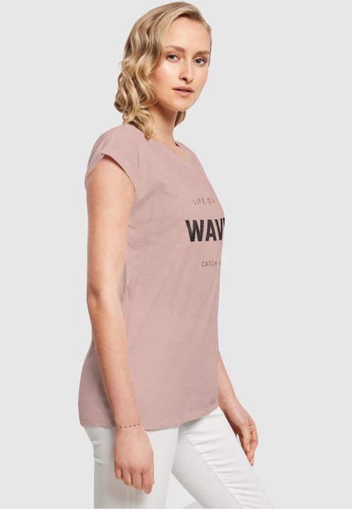 Produktbild Merchcode Ladies Summer - Life is a wave T-Shirt - 118923 (L)