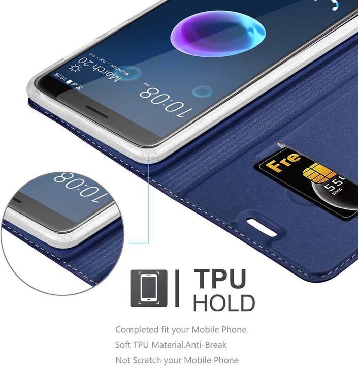 Immagine prodotto Cadorabo Copertina in stile libro di classe (HTC Desire 12)