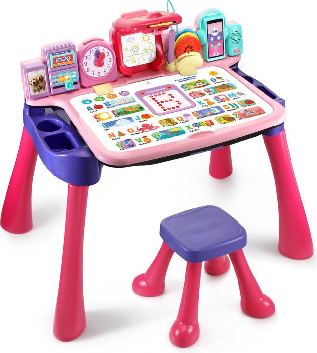 Produktbild VTech 5-in-1 Magischer Schreibtisch pink (Deutsch)