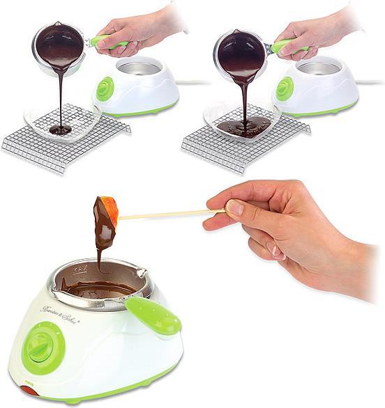 Image du produit Rosenstein & Söhne Chocolatière électrique, set de chocolat à fondre