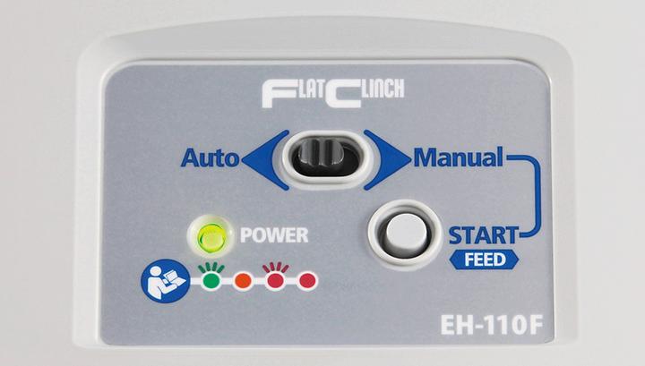 Produktbild Max Elektrischer Heftapparat EH-110F, Leistung 100 Blatt, 80g/m2 (100 Blätter)